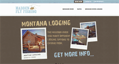 Desktop Screenshot of maddenflyfishing.com
