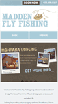 Mobile Screenshot of maddenflyfishing.com